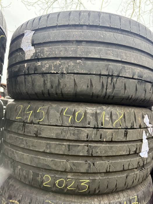 245/40/18” 2 buc  CONTINENTAL SportContact 7. dot 2023.vară.Impecabile