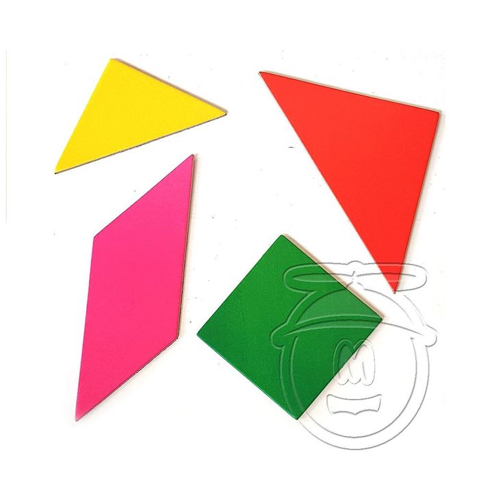 Игра Танграм в кутия с много части и карти