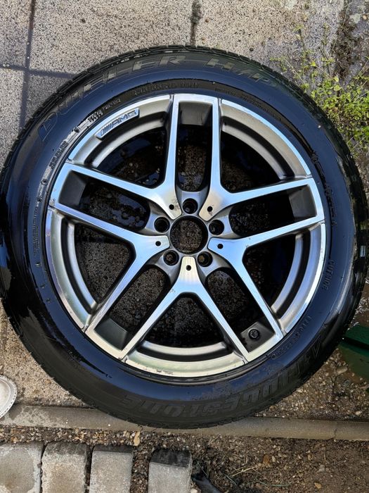 Vand Jante cu anvelope de vara  Mercedes GLC c