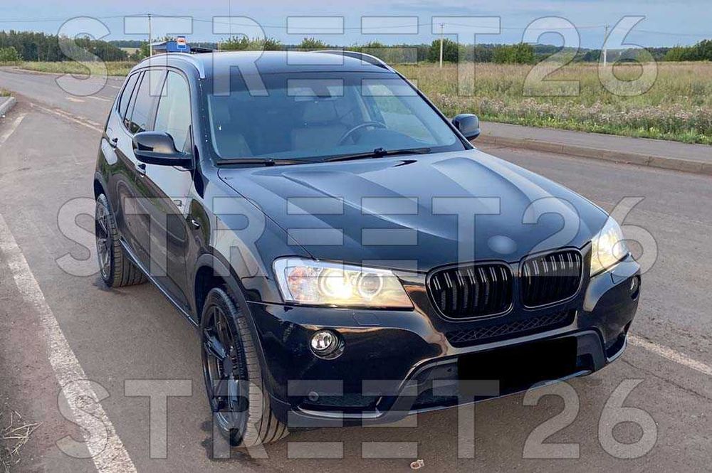 Grile Centrale BMW X3 F25 (2010-2013) M Design Negru Lucios
