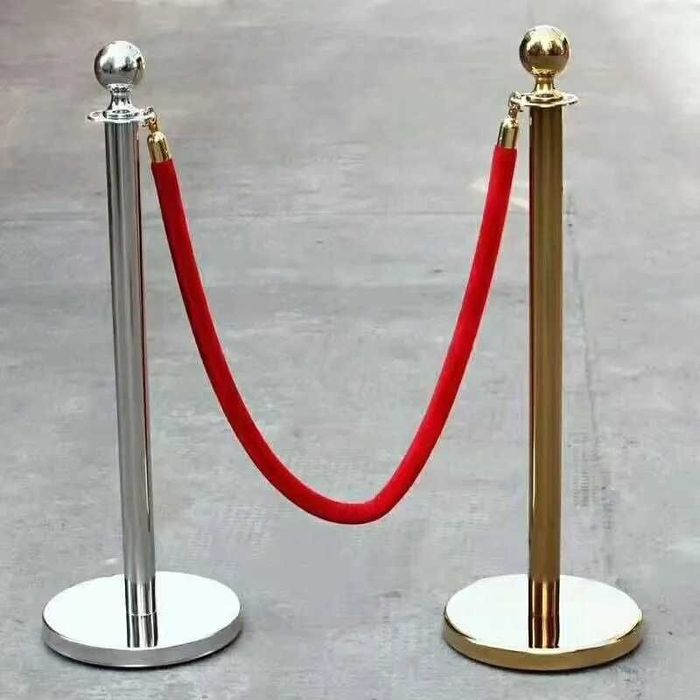 Ленточные ограждения стойки Ограничители столбик лента барьер канатные