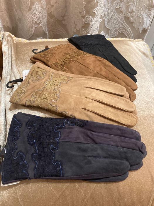Нови модели!Дамски ръкавици от естествена кожа