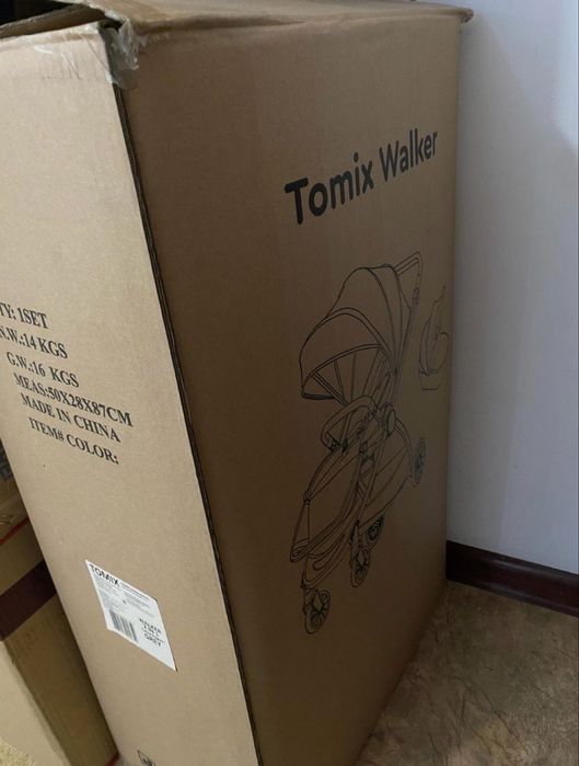 Коляска детская Tomix walker 2в1