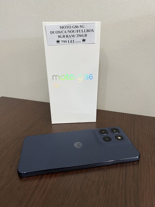 Amanet Royal CB: Moto g86 duos ca nou cutie 8gb ram 256gn stocare