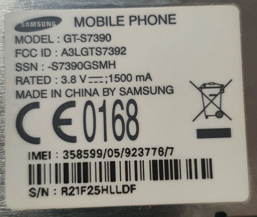 Samsung S7390 Galaxy La Fleur