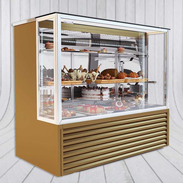 витражный холодильник от производителя