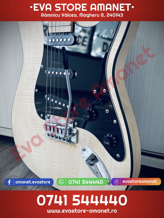 Chitara electrica Guitarworks Duo-Cutaway DIY Electric Guitar Kit Pro