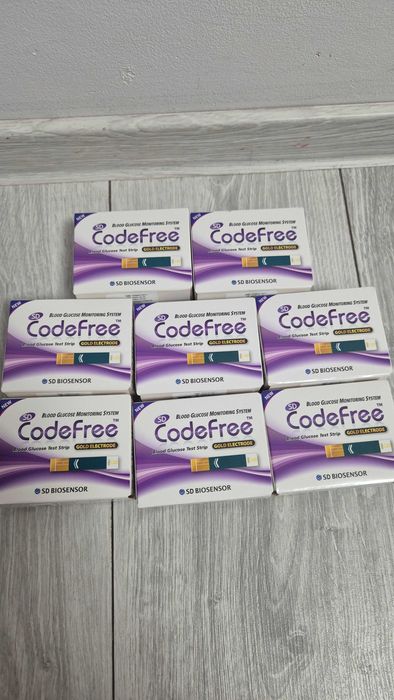 Teste glicemie CodeFree 8 cutii la pret de 6