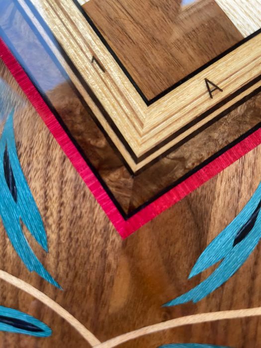 Шахматный стол ручной работы