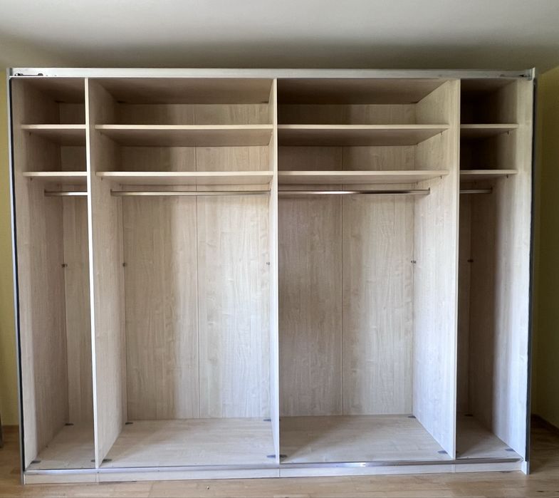 Dressing/Dulap 280/220/65 cm 2 usi culisante oglinda