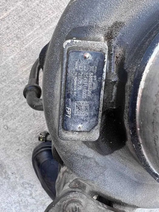 turbina iveco 460 gaz