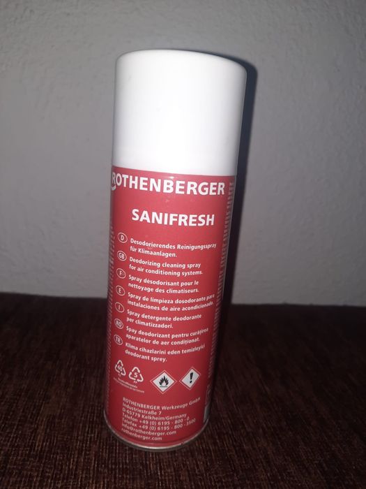 Spray ac sanufresh rothenberger