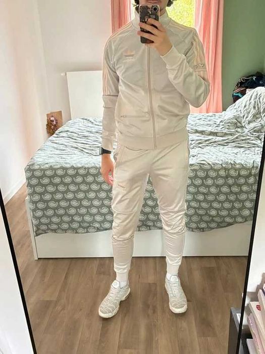 ADIDAS SILVER сребрист tracksuit pants анцунг