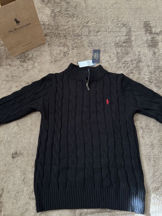 Pulover Polo Ralph Lauren M negru 2 buc in stoc