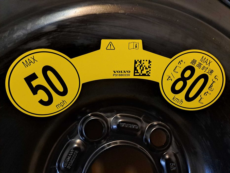 Roata Rezerva Slim Volvo Xc40 Xc60 S90 V90 XC90 125 80 R18 P31680220