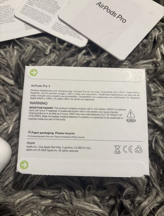 Casti Apple AirPods Pro 3