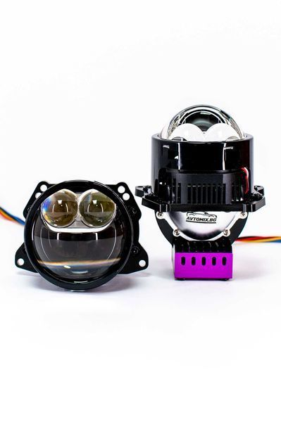 LED Лупи за вграждане с лазер 3.0 инча 75W 10000LM 2 бр къси и дълги