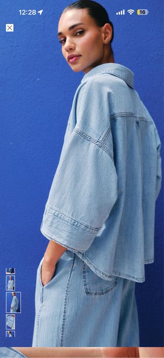 Джинсовый костюм Zara