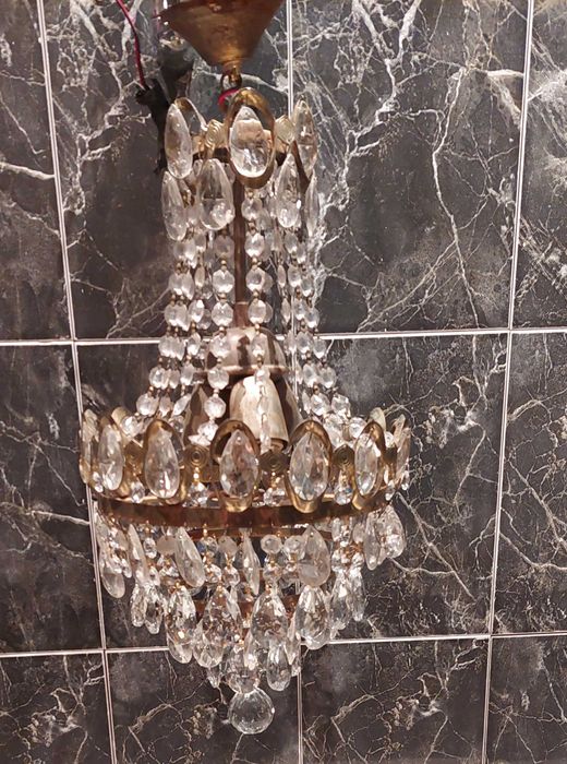 Candelabru Vintage Cristal