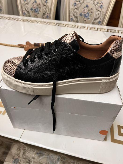 Кожанные ботиночки весна осень