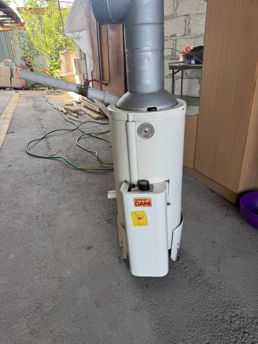 Газовая напольная печь
