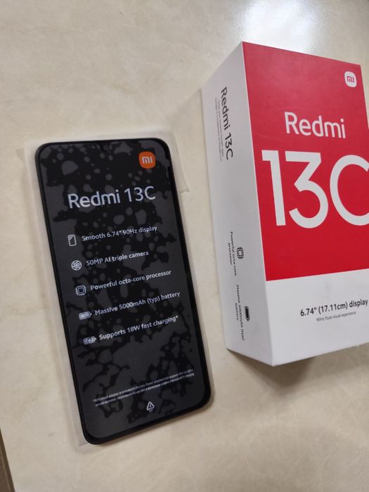Redmi 13C кора каробка дакументи бор