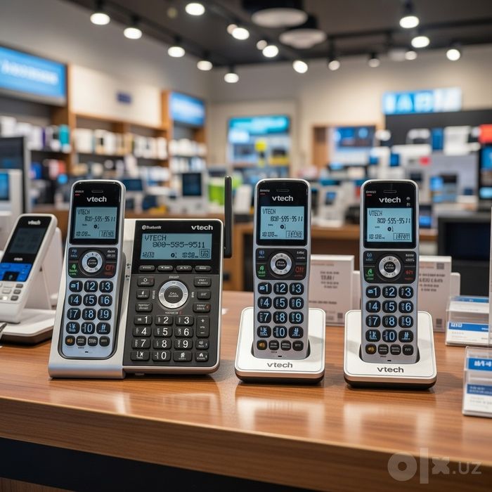 Радиотелефон Panasonic KX-TGF850B с автоответчиком и двумя трубками