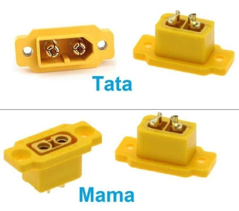Conector Mufa XT 90 XT 60 XT 30 Deans T Dins T EC3 EC5 XT60 cu Fire