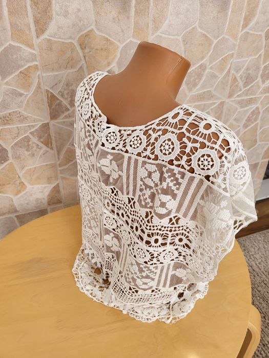Bluza dama broderie,bumbac