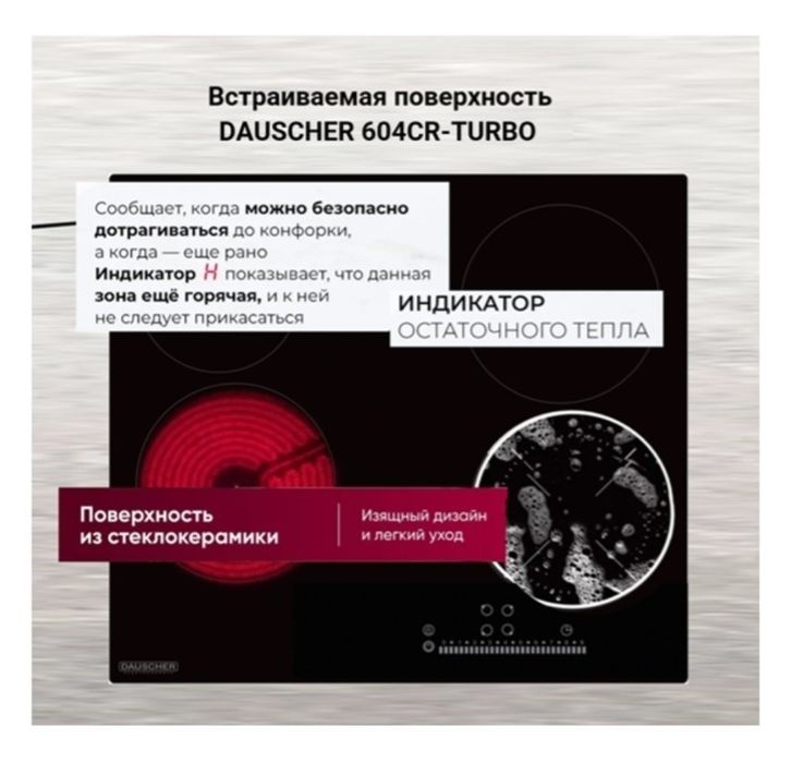 Встраиваемая поверхность.