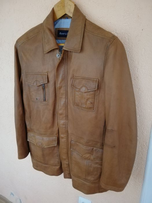 Geaca piele bărbati Rover&Lakers M