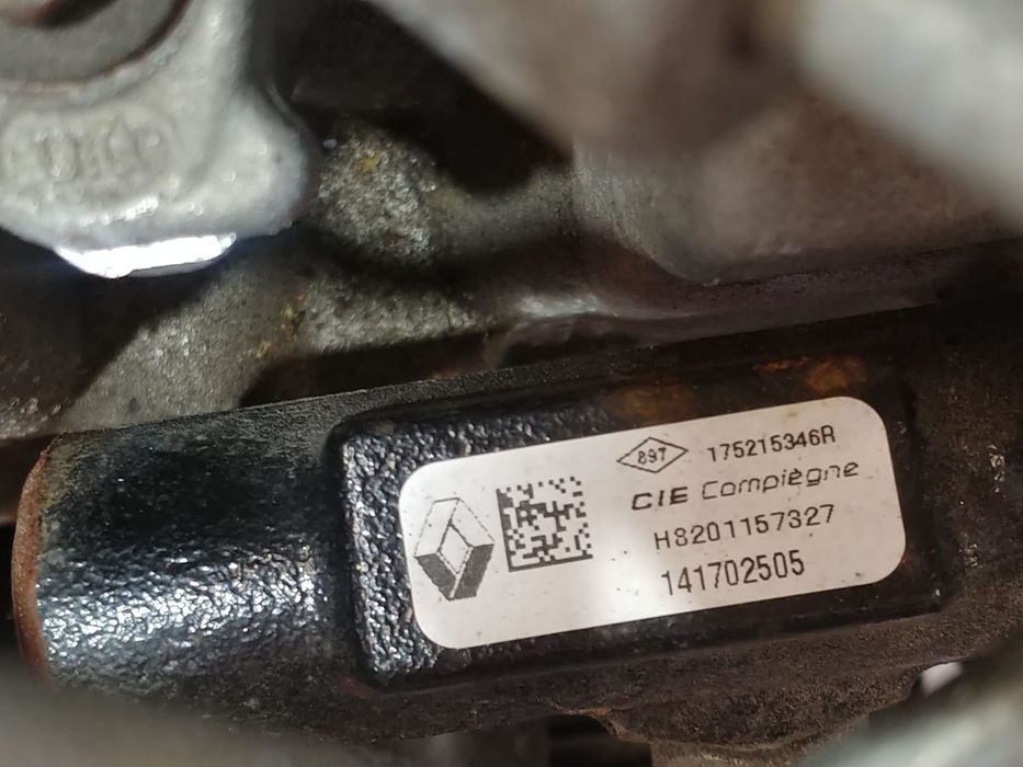 rampa injectoare 1.5 dci renault clio 4 captur dacia dokker duster h8201157327  175215346r
