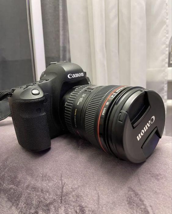Canon EOS 6D + 24-105 Obyektiv + 2 Batareyka KOMPLEKT SOTILADI.
