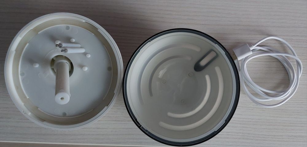 Umidificator de aer Ultrasonic 3 In 1 Gemevo, dotat cu Mini-Ventilator