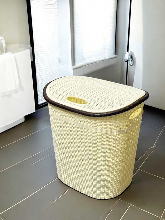 Корзина для белья — набор 30 л / 45 л / 55 л + 3 урны