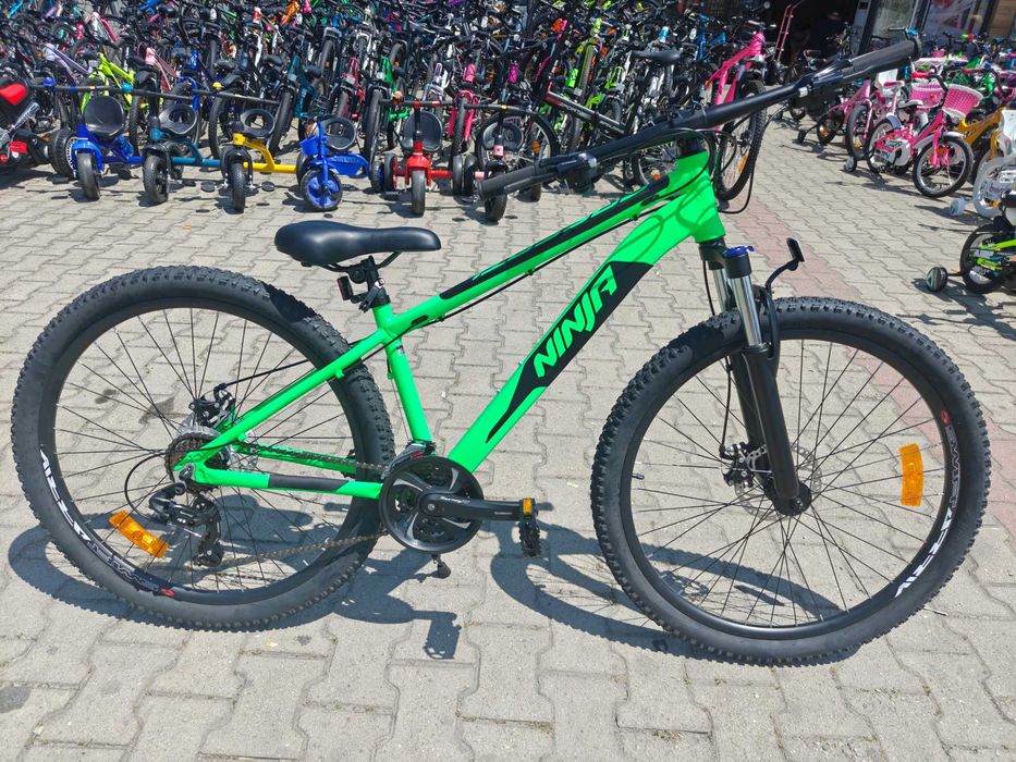BG Алуминиев велосипед 27.5" NINJA зелен