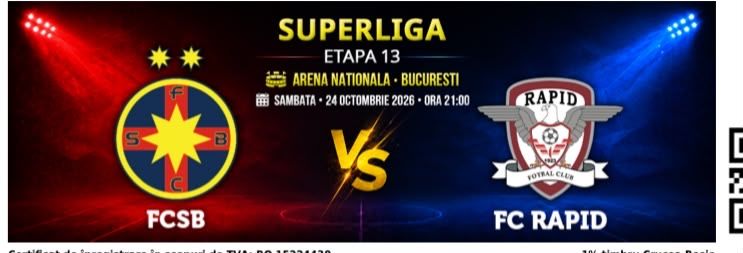 Vand 1 bilet Fcsb - Rapid