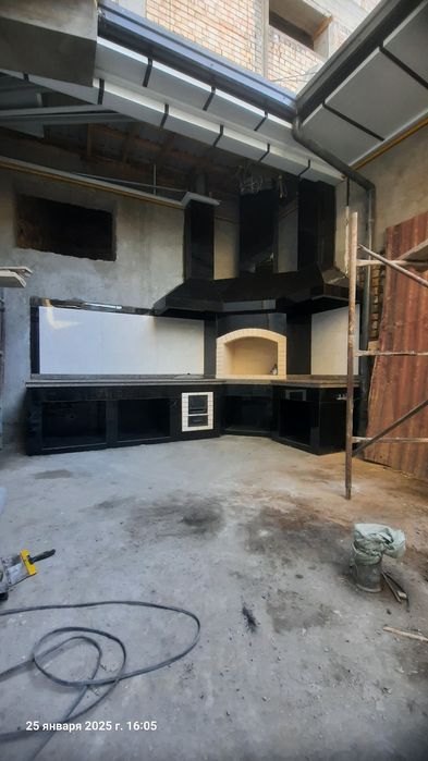 Летний кухня мангал учок тандир