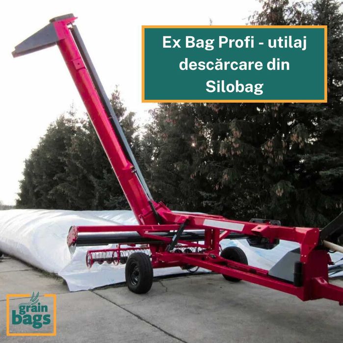 Saci depozitare grau/porumb boabe/siloz - SILOBAG - minim 200 tone
