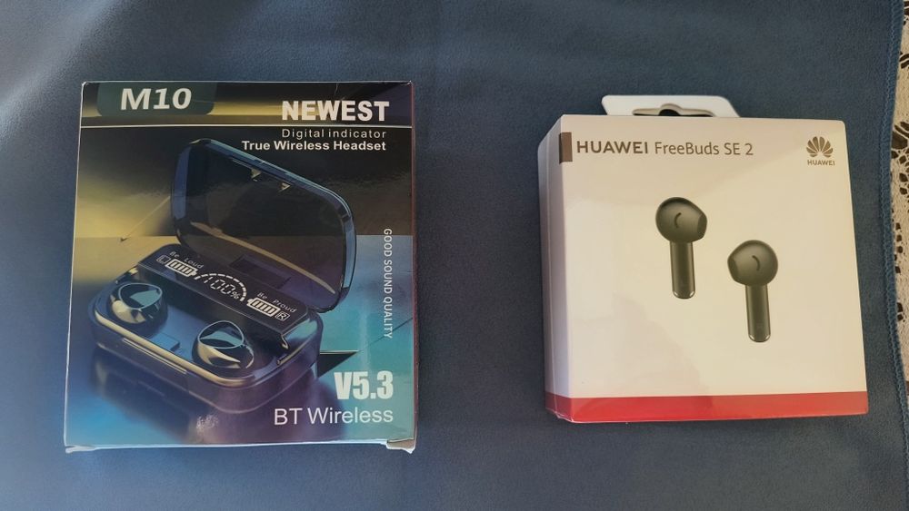 Casti Samsung AKG, TWS M10, HUAWEI freebuds se2
