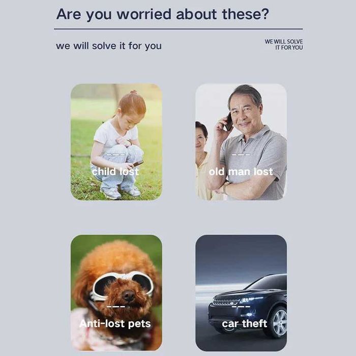 GPS Tracker cu SIM ptr Masini Persoane Animale