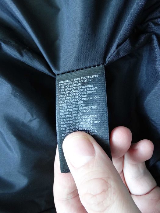 The North Face Down 550 jacket женско пухено яке с гъши пух М