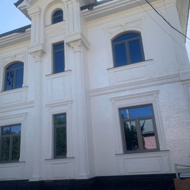 Travertin fasad qilamiz