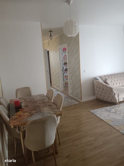 Apartament cu 3 camere, complet mobilat în Bragadiru