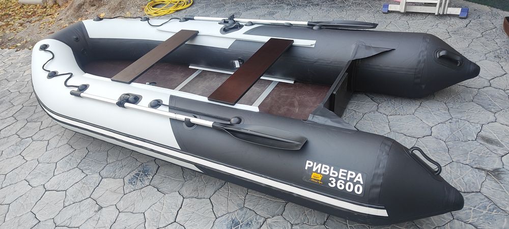 Лодка надувная 3600мм большая