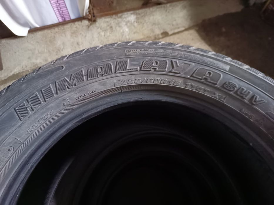 Резина зимняя 265/60/18   б/у