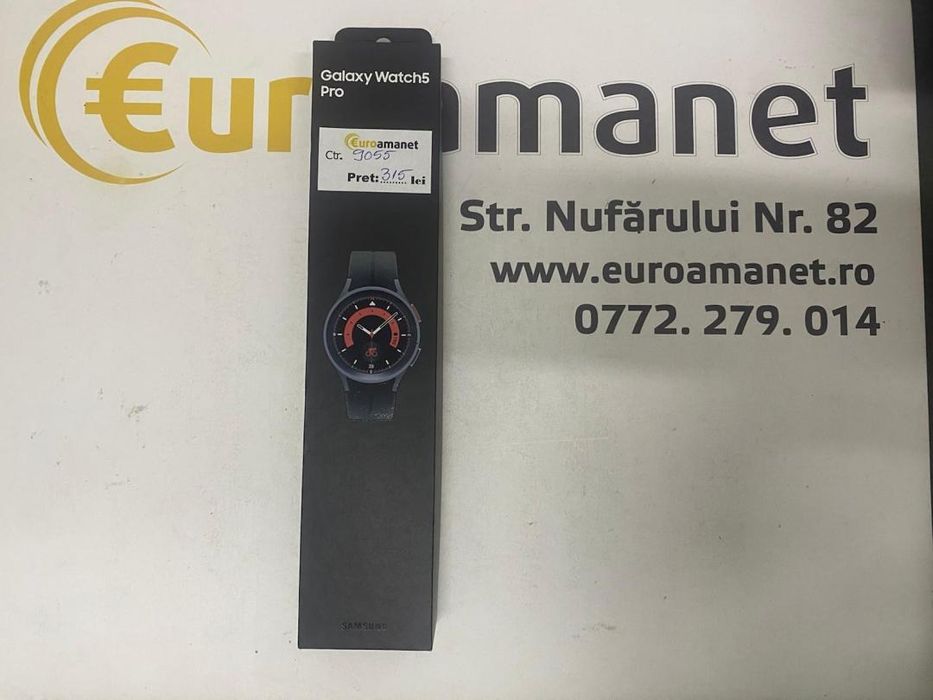 Samsung Galaxy Watch5 Pro, 45mm, BT, Black Titanium -N2-