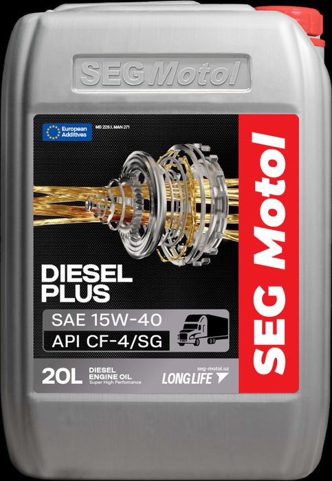 Дизельные масла SEG Motol 15w40/20w50 CF-4(Произведено в  Узбекистане)