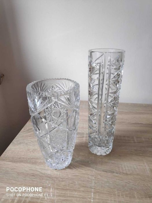 Хрустальная ваза советских времен