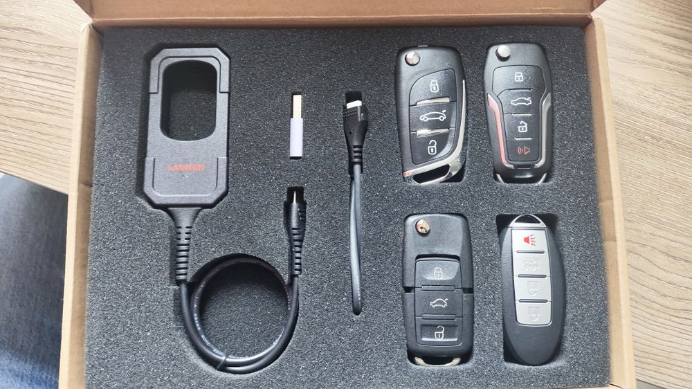 Launch x431 Immo Plus пълен комплект програматор за ключове и ECU/TCU